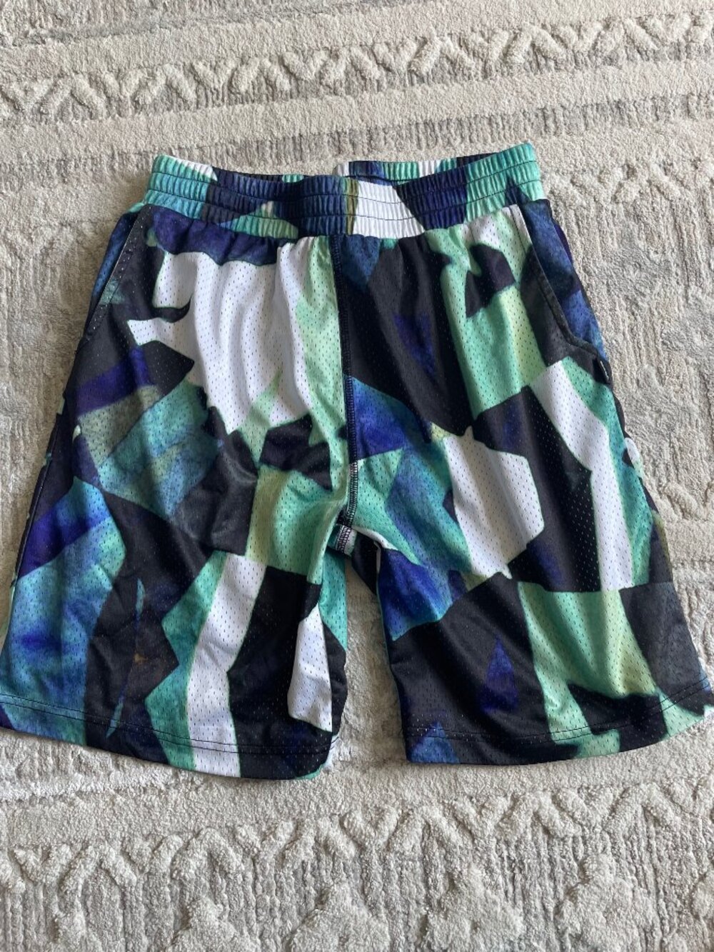 Diamond Supply Co Men Simplicity Basketball Shorts (Medium - M) Blue